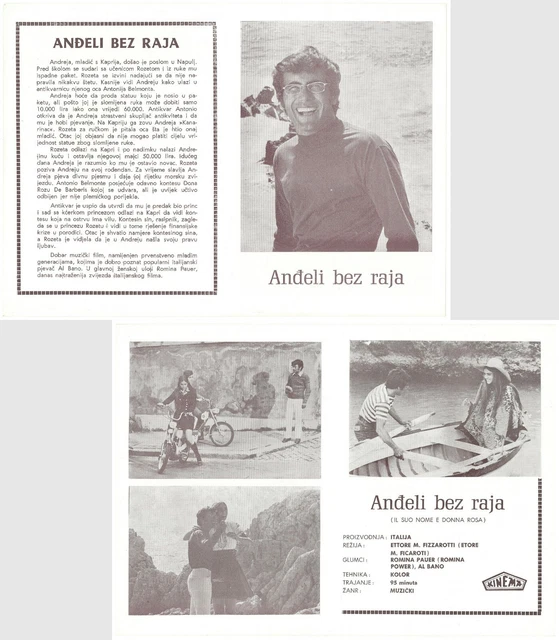 IL SUO NOME È DONNA ROSA HIS NAME IS WOMAN PINK Original exYU Movie