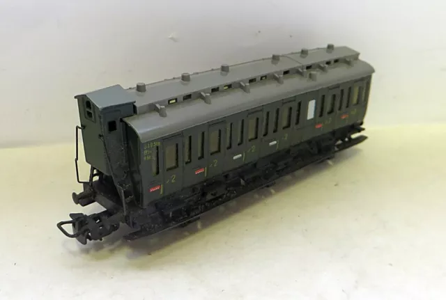 Märklin H0 Abteilwagen mit Bremserhaus 2. Klasse