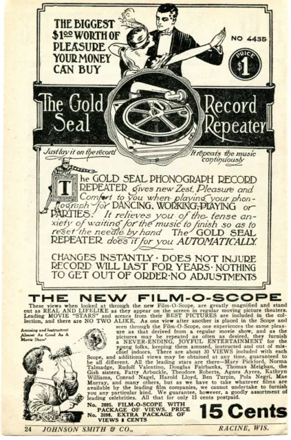 1922 SMALL PRINT Ad of The Famous Record Pocket Watch $9.99 - PicClick