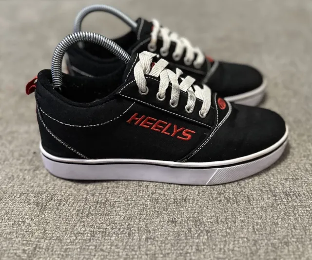 HEELYS Pro 20 Black Red Wheeled Skate Sneakers Shoes HE 100758 Men’s Size 7
