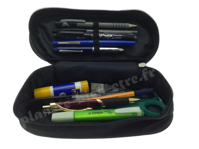 Trousse à crayons DRAPEAU AMERICAIN personnalisée avec prénom V1 2