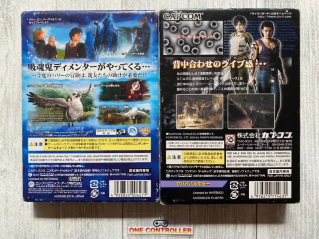Nintendo Game Cube GC Harry Potter & Biohazard Resident Evil 0 Zero from Japan 2