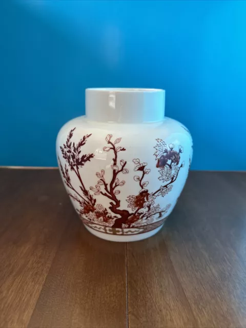 Coalport The Indian Tree English Bone China Beautiful Floral Flower Vase/Urn