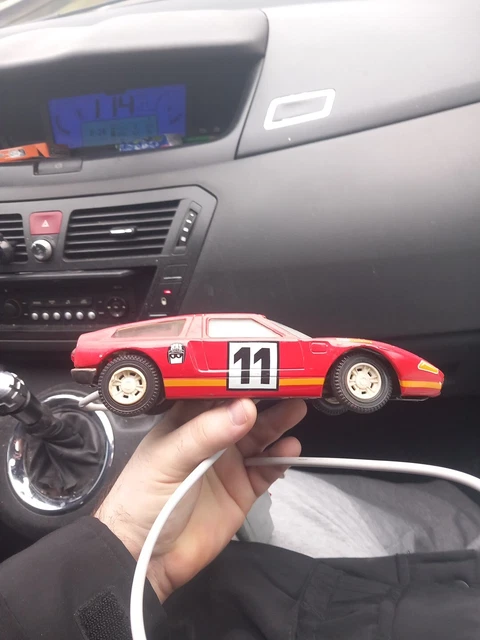 Jouet Ancien Joustra : Mercedes Téléguidée Vintage, état D'occasion