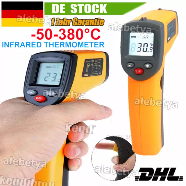 Neu Non-Contact LCD IR Laser Infrared Digital GM320 Temperature Thermometer Gun