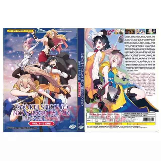 DVD ANIME BENRIYA SAITOU-SAN, ISEKAI NI IKU VOL.1-12 END ENGLISH DUBBED REG  ALL