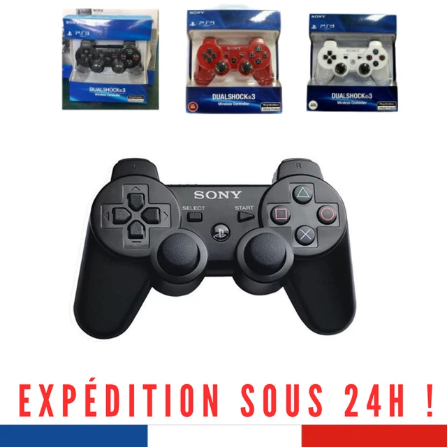 MANETTE SANS FIL PS3 DUAL SHOCK DUALSHOCK 3 rouge foncé CECHZC2J authentique ... EUR 156,06 - FR