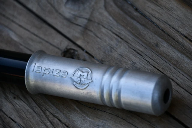 ancienne pompe à vélo LAPIZE aluminium 40 cm old bike pump