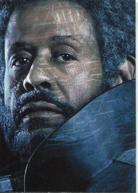 Star Wars Rogue One Series 2 Poster Chase Card 8 Saw Gerrera Character Poster