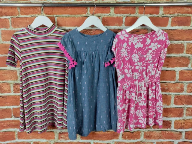 Girls Bundle Age 4-5 Years John Lewis Tu H&M Summer Dress Set Pink Pretty 110Cm