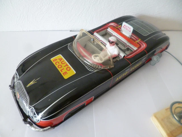 Jouet Ancien Voiture Peugeot 402 – JEP Unis France – Tôle – Vers 1935 – Échelle 1:43