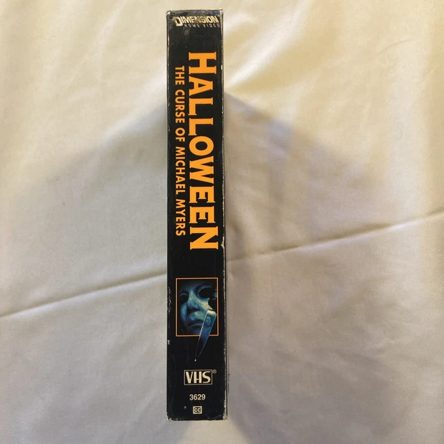 HALLOWEEN THE CURSE of Michael Myers VHS 1995 Tested £18.10 - PicClick UK