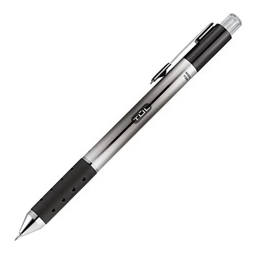 TUL Gel Pens, Retractable, Needle Point, 0.5 mm, Black Barrel, Black Ink, Pac...