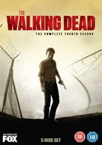 The Walking Dead: The Complete Fourth Season DVD (2014) Andrew Lincoln cert 18