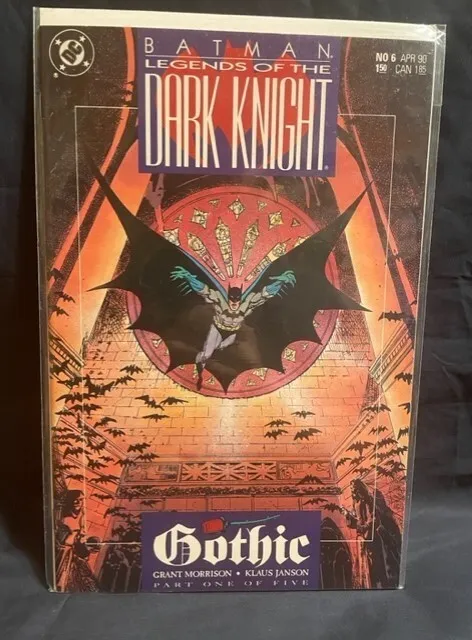 Batman Legends of the Dark Knight Gothic story arc all 5 issues 6 7 8 9 10 1990