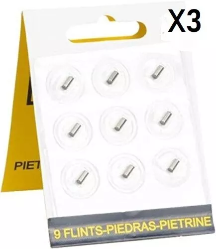 Pierres à Briquet - Flints for Lighter - SILEX 2.2MMX5MM pour