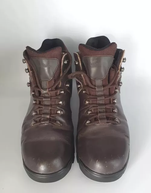 PETER STORM SKIDDAW II Brown Leather Vibram Soles Trekking Hiking Boots ...