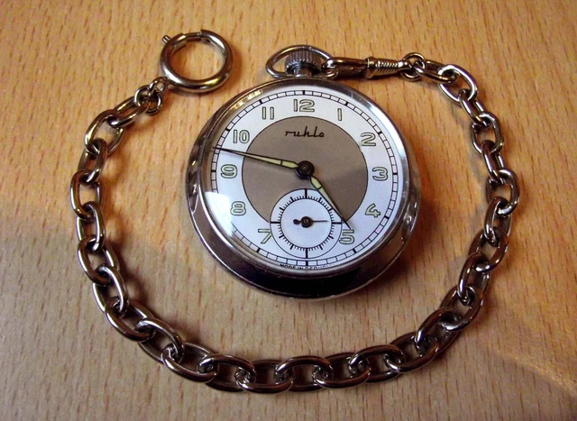 herren Taschenuhr Ruhla