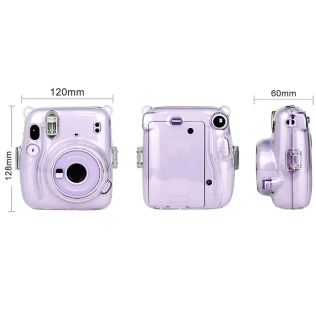 Per Fujifilm Fuji Instax Mini 11 fotocamera istantanea custodia da trasporto Regno Unito 2