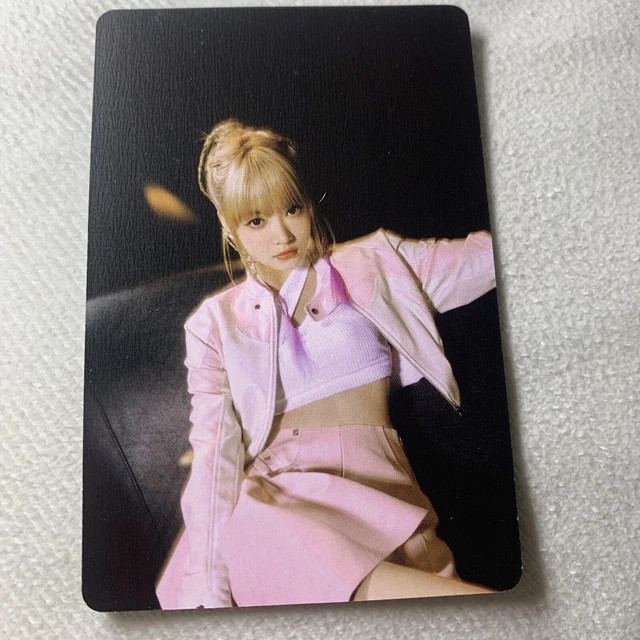 EUNCHAE LE SSERAFIM PERFECT NIGHT Celeb K-pop Girl Photo Pink 2 $12.59
