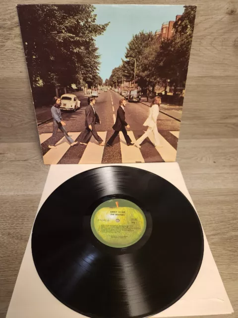 The BEATLES  "Abbey Road" Vinyl Album! Apple 1969 (SO-383) Vintage Press LP