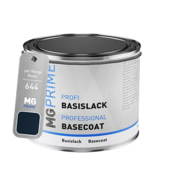 Vernice per auto Barattolo per Range Rover 644 JFM Oslo Blue Mica 0,5L