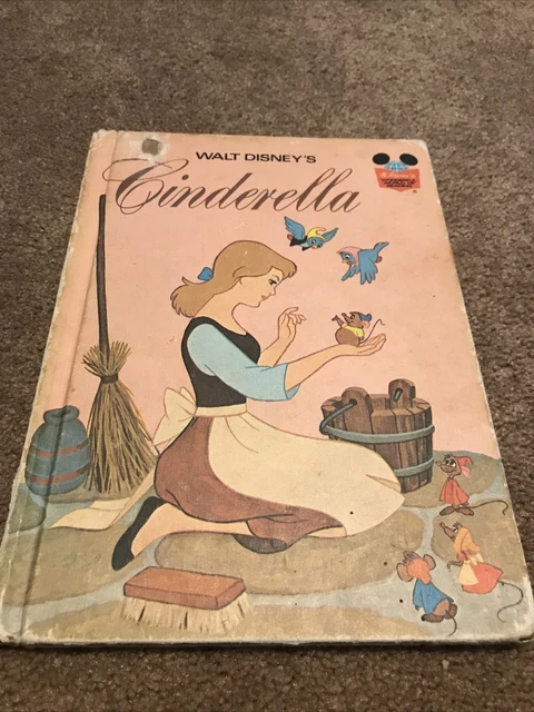 Hardcover Walt Disney Cinderella Book