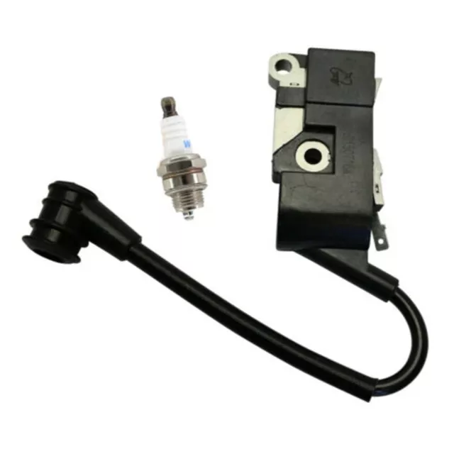 Top Notch Ignition Coil and Spark Plug Combo for BaumrAg SX62 SX66 Chain Saw