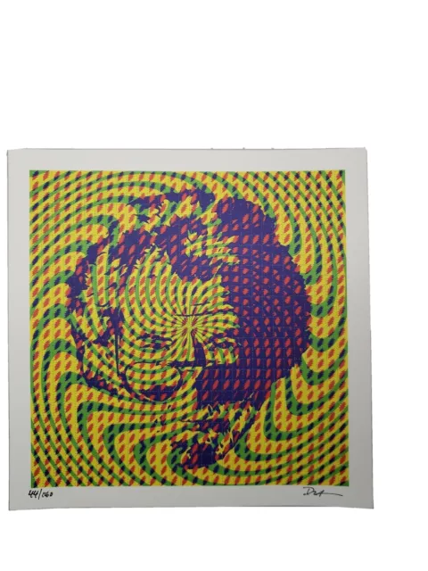 Derek Hatfield "Jerry" Blotter Art signed & numbered limited edition fine art