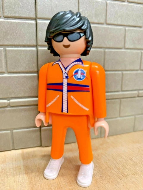 PLAYMOBIL PERSONNAGE ASTRONAUTE Navette Espace Lune 02 pour CUSTOM RARE VINTAGE EUR 1,10 