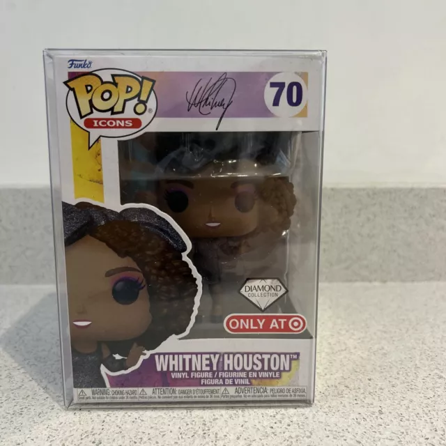 Funko Diamond Collection Whitney Houston Figur #70 Symbol in Schutz