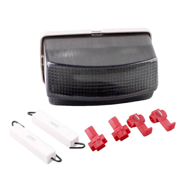 Segnali di svolta fanale posteriore fumo per YAMAHA FZR1000 1991 1992 1993 1994 1995
