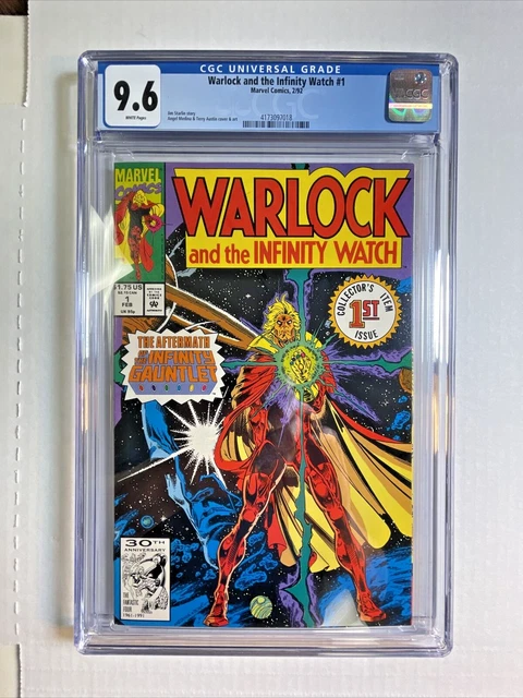 Warlock and the Infinity Watch #1 CGC 9.6 NM+ Marvel comics 1992