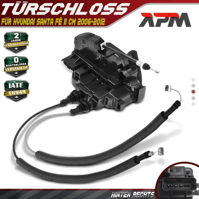Frankberg Türschloss Stellmotor Hinten Rechts 6-Polig Für Seat Altea