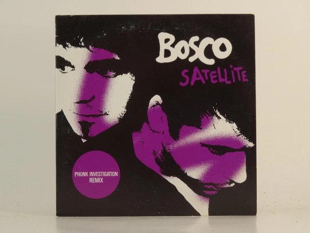 BOSCO SATELLITE (PHUNK INVESTIGATION REMIX) (H1) 1 Track Promo CD Single Card Sl