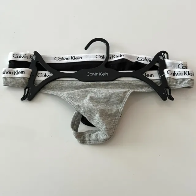 ෆ New ෆ Calvin Klein Womens Underwear Thong 2 pack