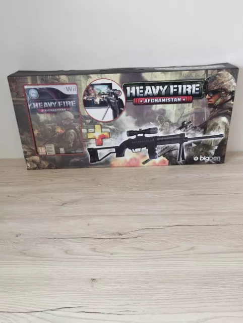 Heavy fire afghanistan jeu + Sniper Neuf Nintendo Wii