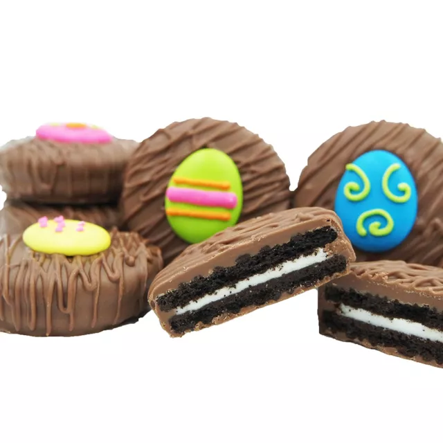 Philadelphia Candies Easter Egg Assortment Milk Chocolate Covered OREO Cookies