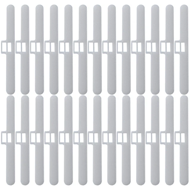 30 pcs verticaux verticaux cintres de fenêtre stores de fenêtre Slap Slap