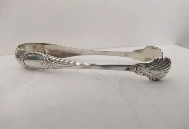 Pince à glaçons métal argenté Christofle collection Gallia 1950