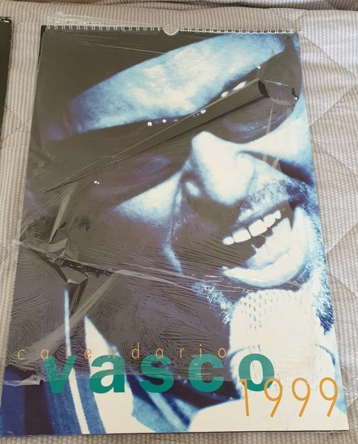 Vasco Rossi Calendario Anno 1999 Raro semi sigillato!!