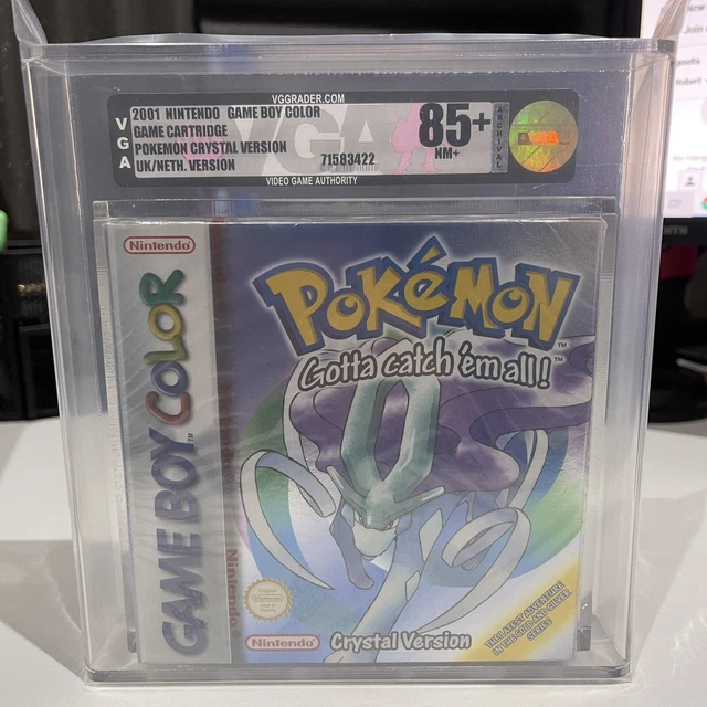 Pokemon Gold Version Sealed New Rare Gameboy Color Game Boy VGA Graded 80  NM 