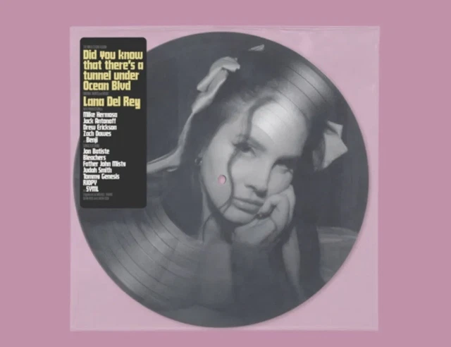 LANA DEL REY DID YOU KNOW THERES A TUNNEL UNDER OCEAN BLVD Picture Disc Vinyl