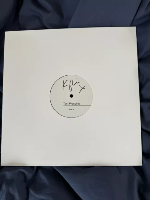 Kylie Minogue - Tension - Limited Edition Signed Test Pressing - Vinyl Lp