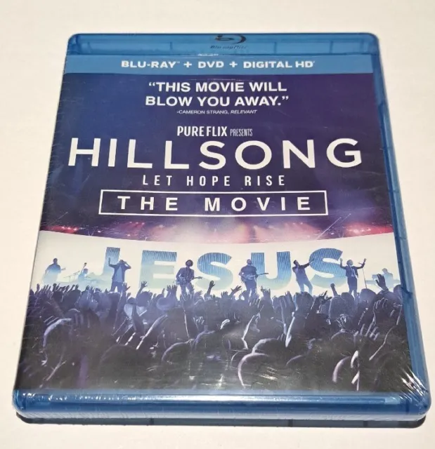 Hillsong: Let Hope Rise The Movie (Blu-ray + DVD + Digital HD 2016) NEW SEALED!