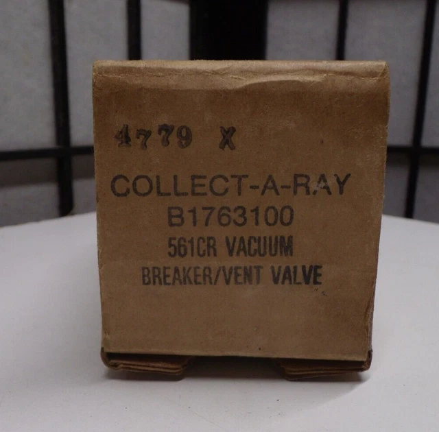 Collect-A-Ray B1763100 561CR Vacuum Breaker/Vent Valve