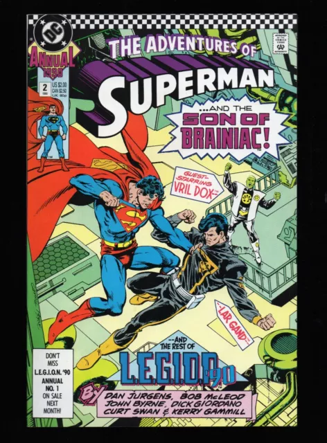 Adventures of Superman Annual #2 (1990) DC Comics