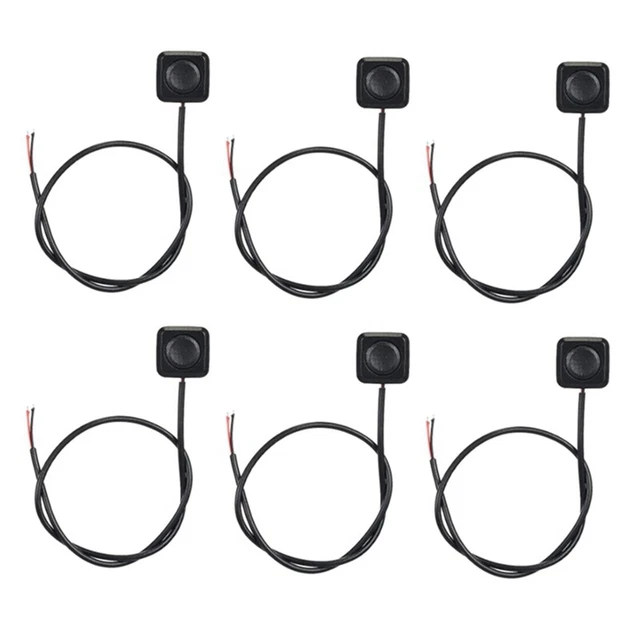 Interruttore a pulsante in metallo da 19 mm: LED impermeabile
