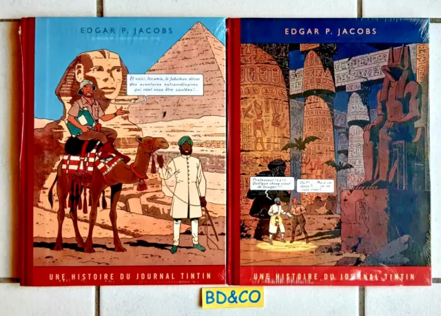 Blake et Mortimer - Le mystère de la grande pyramide -Tomes 1/2 - Journal Tintin