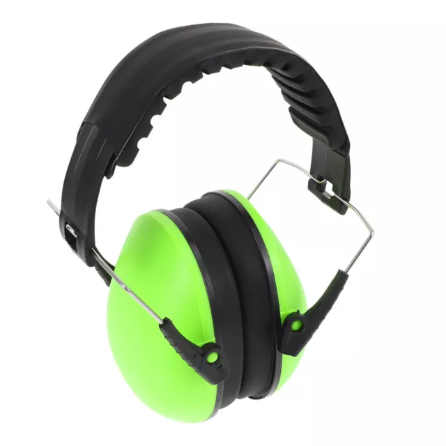 Wireless Ear Muffs for Noise Reduction and Hearing Protection in Green